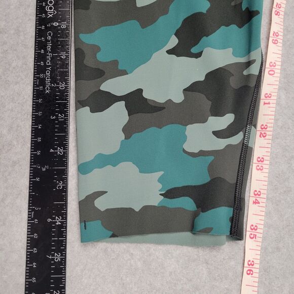 Lululemon Base Pace High-Rise Running Tight 25" Camo Tidewater Teal Size 18 Yoga - Picture 5 of 14